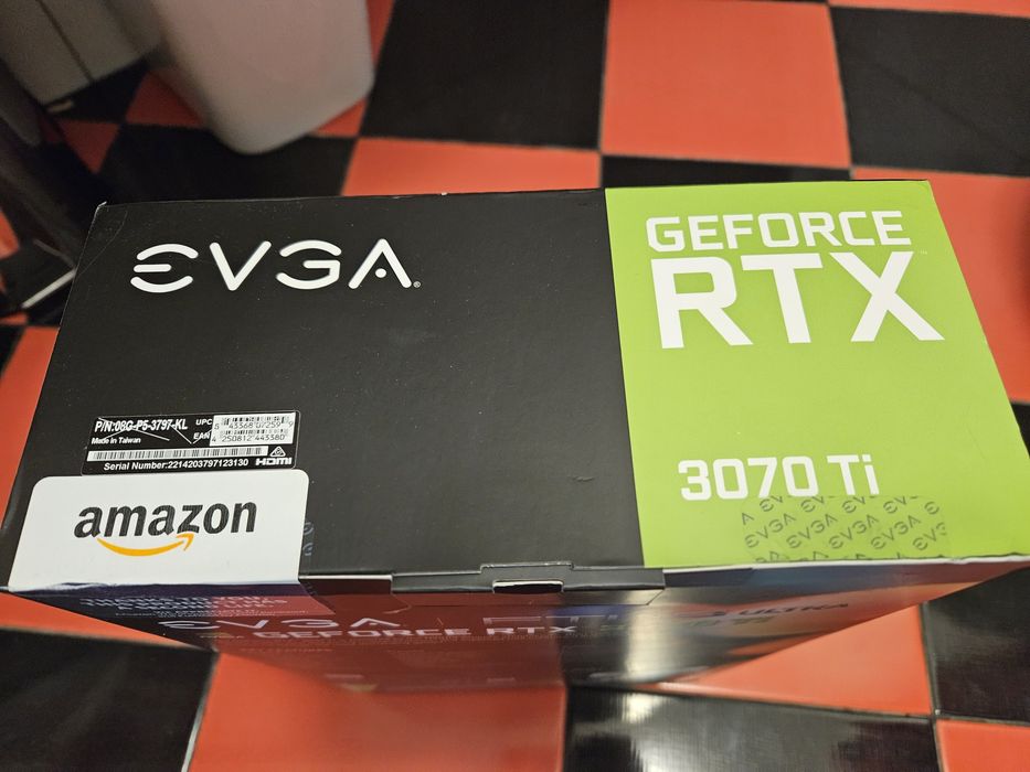 EVGA GeForce RTX 3070 Ti FTW3 8Gb GDDRX6X