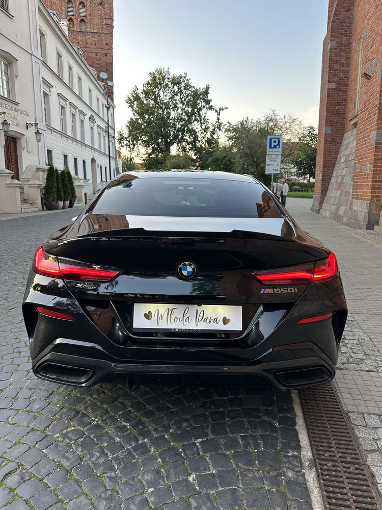 Auto do ślubu BMW M850i wraz z kierowcą