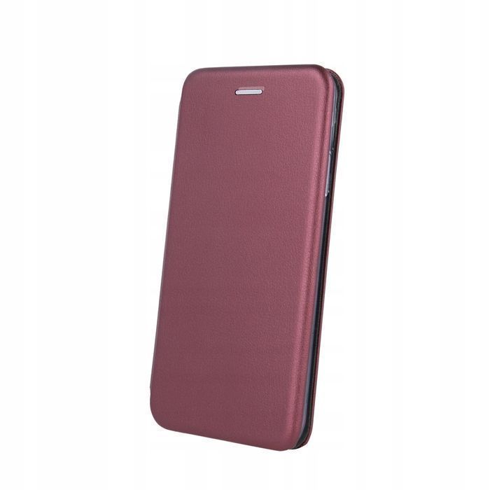 Etui Z Klapką Magnetic Smart Diva Do Realme C55 Bordowy