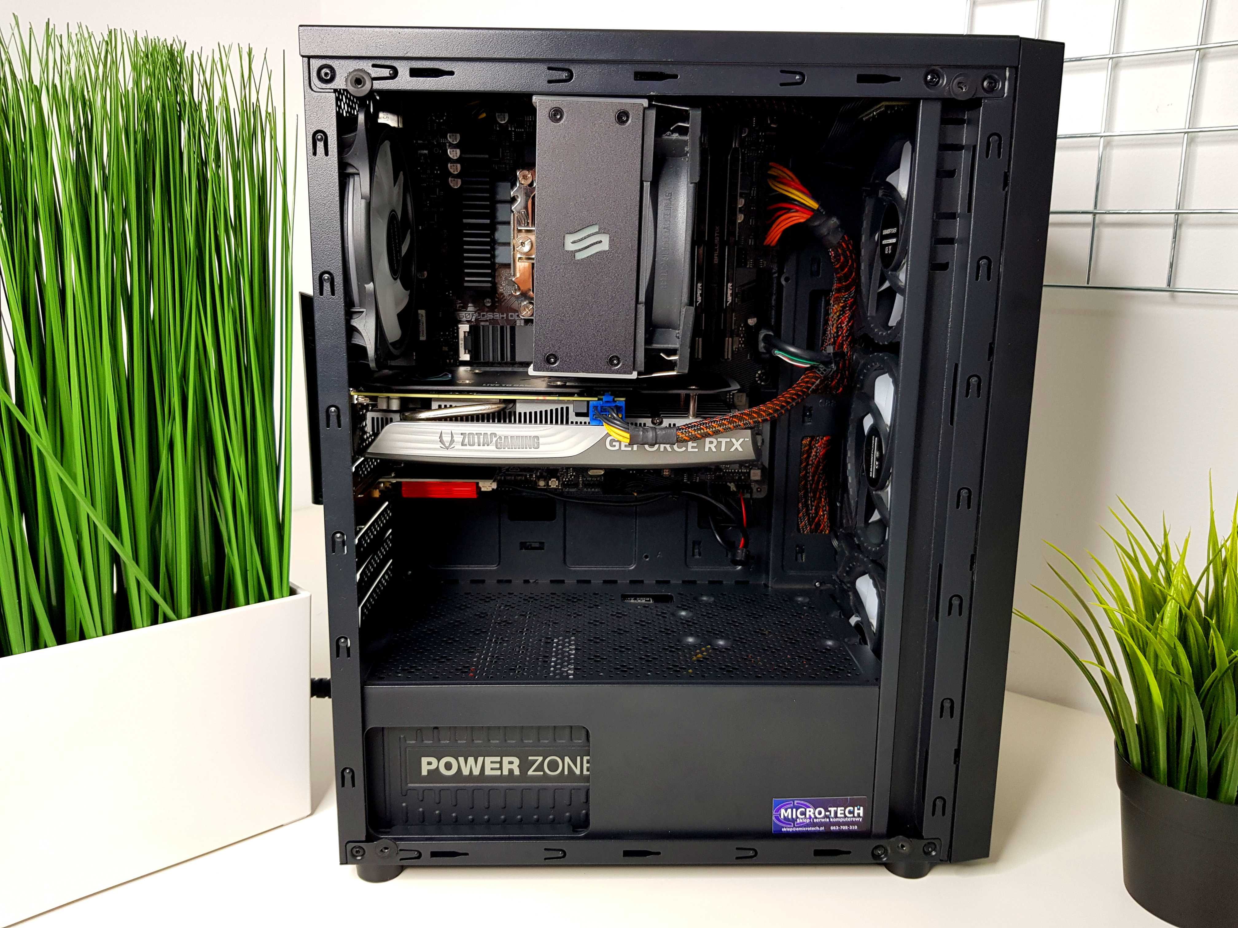 Komputer Gamingowy i5-12400F RTX 4060 8GB 1TB M.2 32 GB RAM