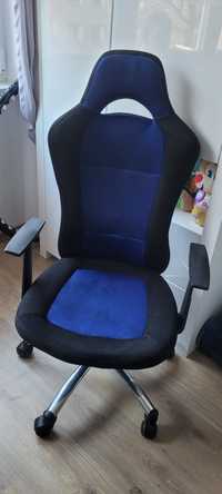 Krzesło gamingowe SNERTINGE czarny/niebieski