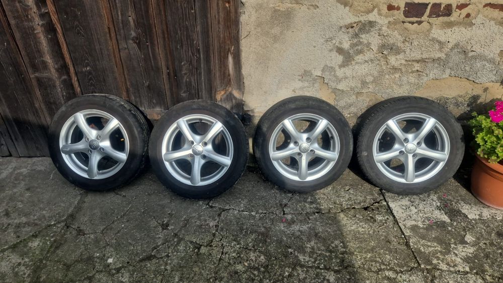 Koła z felgami aluminiowymi 14" 4x100