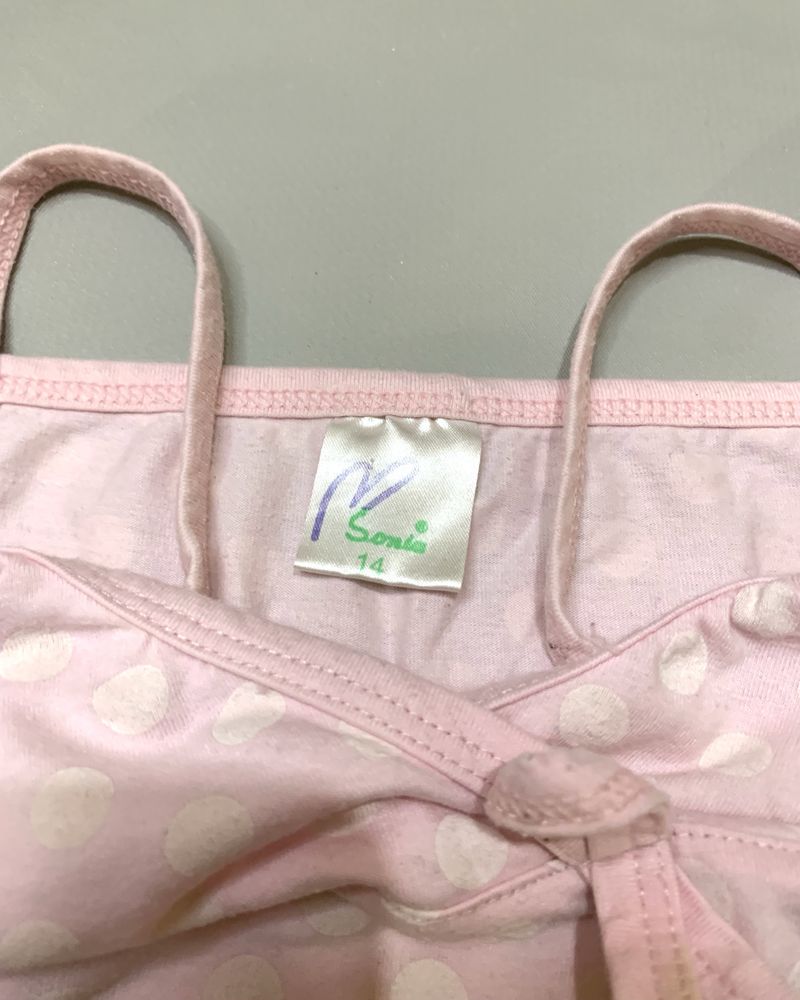 Conjunto pijama de verão Sonia – Rosa – Tamanho 14A