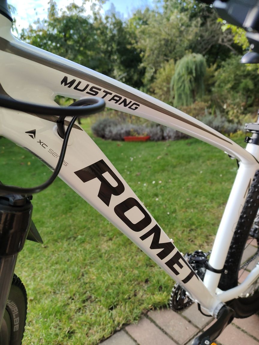 NOWY rower Romet mustang m7, deore shox