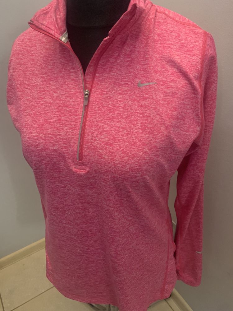 Nike Dri Fit super bluza sportowa damska mocny róż r. L extra stan