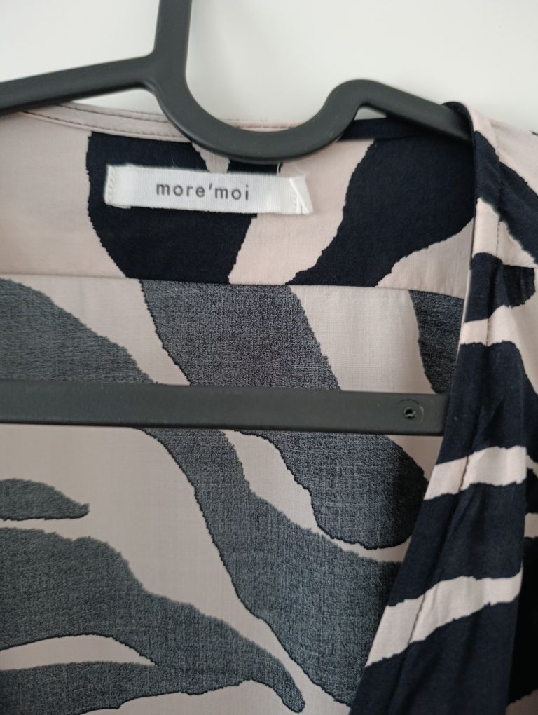 Sukienka Juliet Black Zebra Moremoi roz S