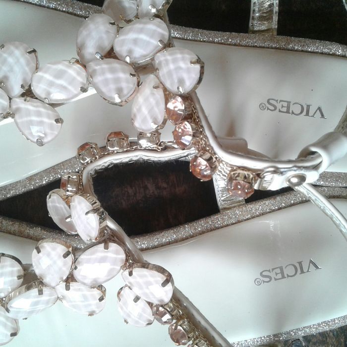 HIT! *VICES* złote /zdobione /japonki-sandały