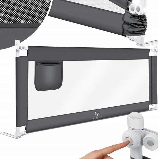 Barierka ochronna na łóżko 150cm