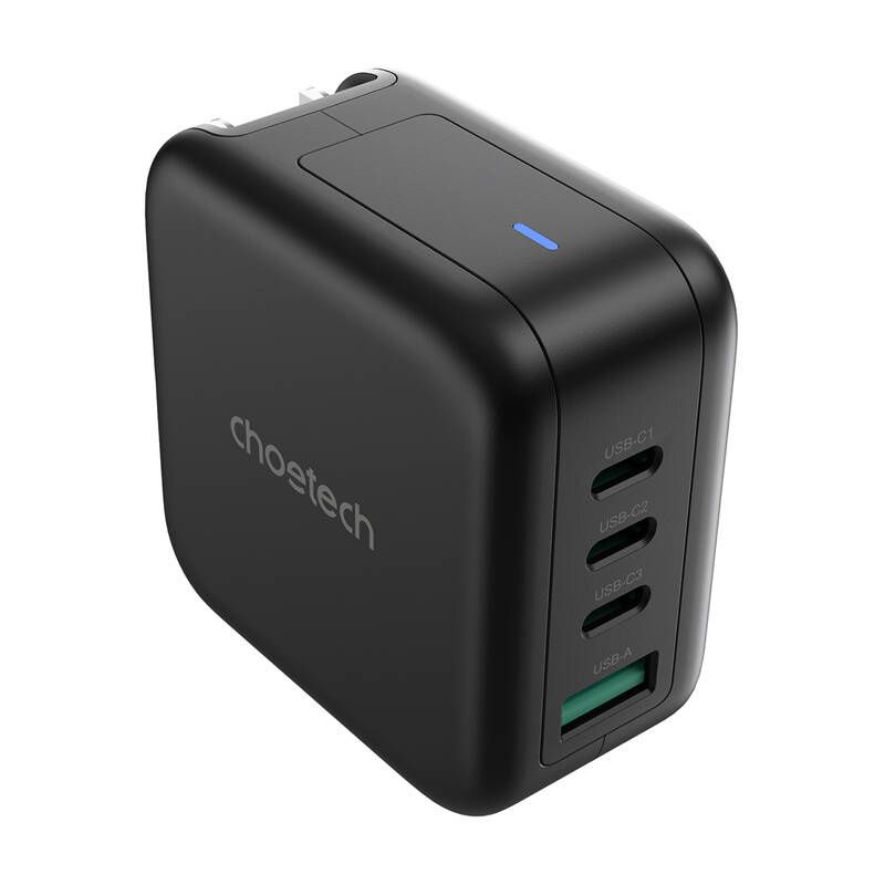 Ładowarka sieciowa Choetech PD6055 70W GaN z przejściówkami US, EU, UK