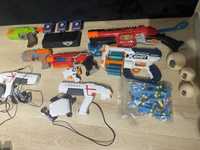 Pistolety Nerf rozne rodzaje pistolety laserowe