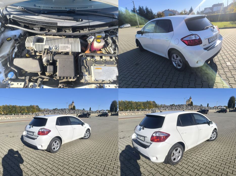 Toyota Auris hybrid 2010 niezniszczalny Smartkey Webasto kamera cofani