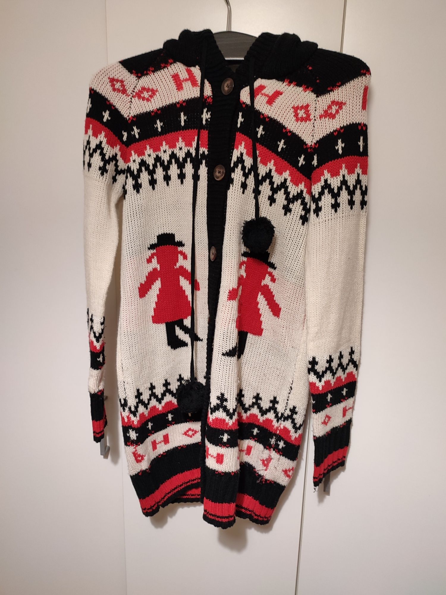 Długi sweter Cropp