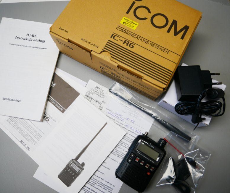 Skaner ICOM IC-R6