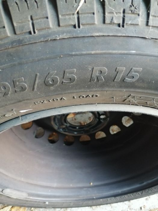 Opony koła zimowe 195/65/15, , kormoran 2014 dojazd 14, 4x100