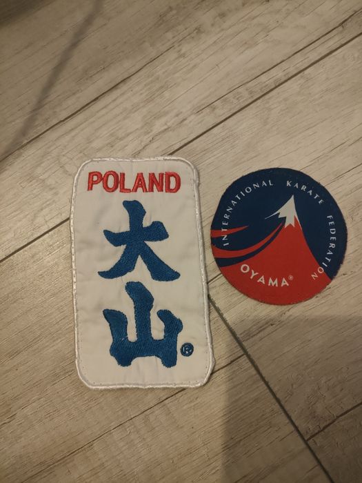Naszywki kimono karate - Stowarzyszenie Oyama Karate.