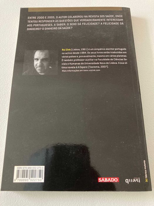 Luto pela Felicidade dos Portugueses, de Rui Zink