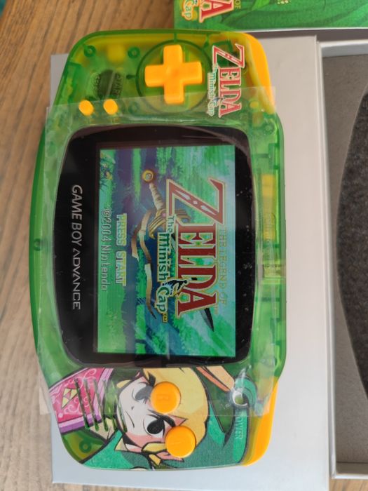 Продаж gameboy advance gba zelda minish cap edition