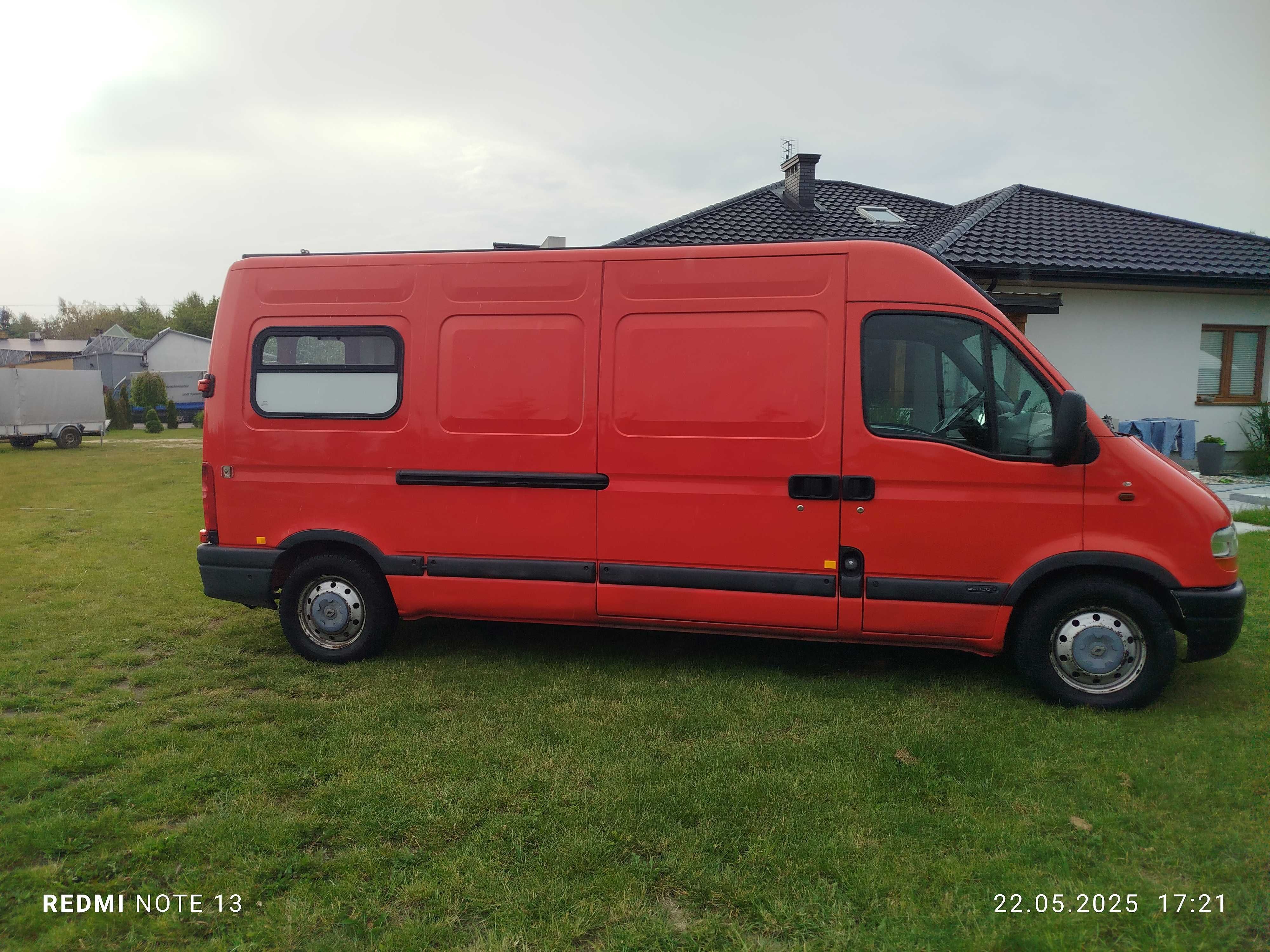 Renault Master max 2.5 dCi 2004 niski przebieg idealny pod kamper