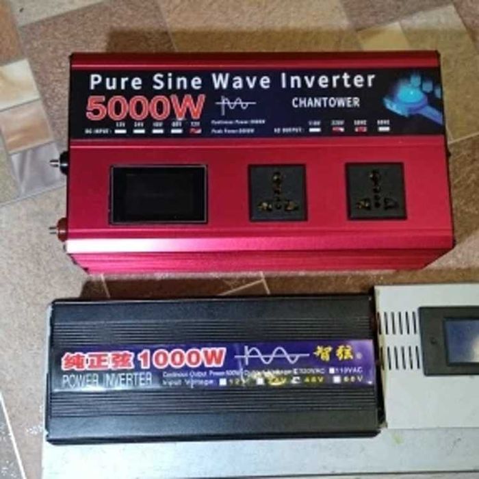 DC-AC Преобразователь напряжения - инвертор на 5000 Вт и 12 вольт б/у