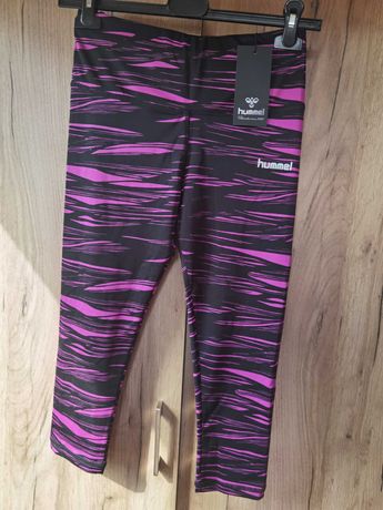 Legginsy 3/4 Hummel, rozmiar S, nowe z metką, system dryzone