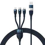 Baseus Flash Series Ii kabel Usb Typ C / Usb Typ A - Usb Typ C / Light