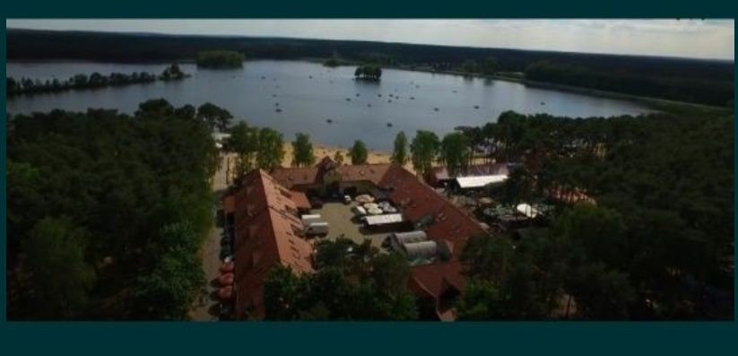 Domek Sielpia las jezioro nocleg wakacje urlop wypoczynek woda