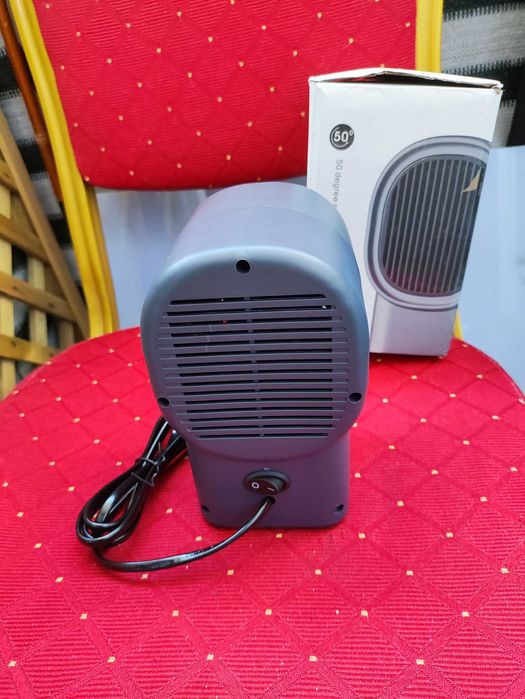 Grzejnik Elektryczny Termowentylator Farelka Przenośny Cichy ogrzewacz