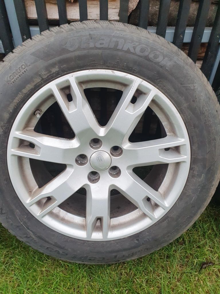4alufelgi 2 opony 235 60 R18  land rover evogue