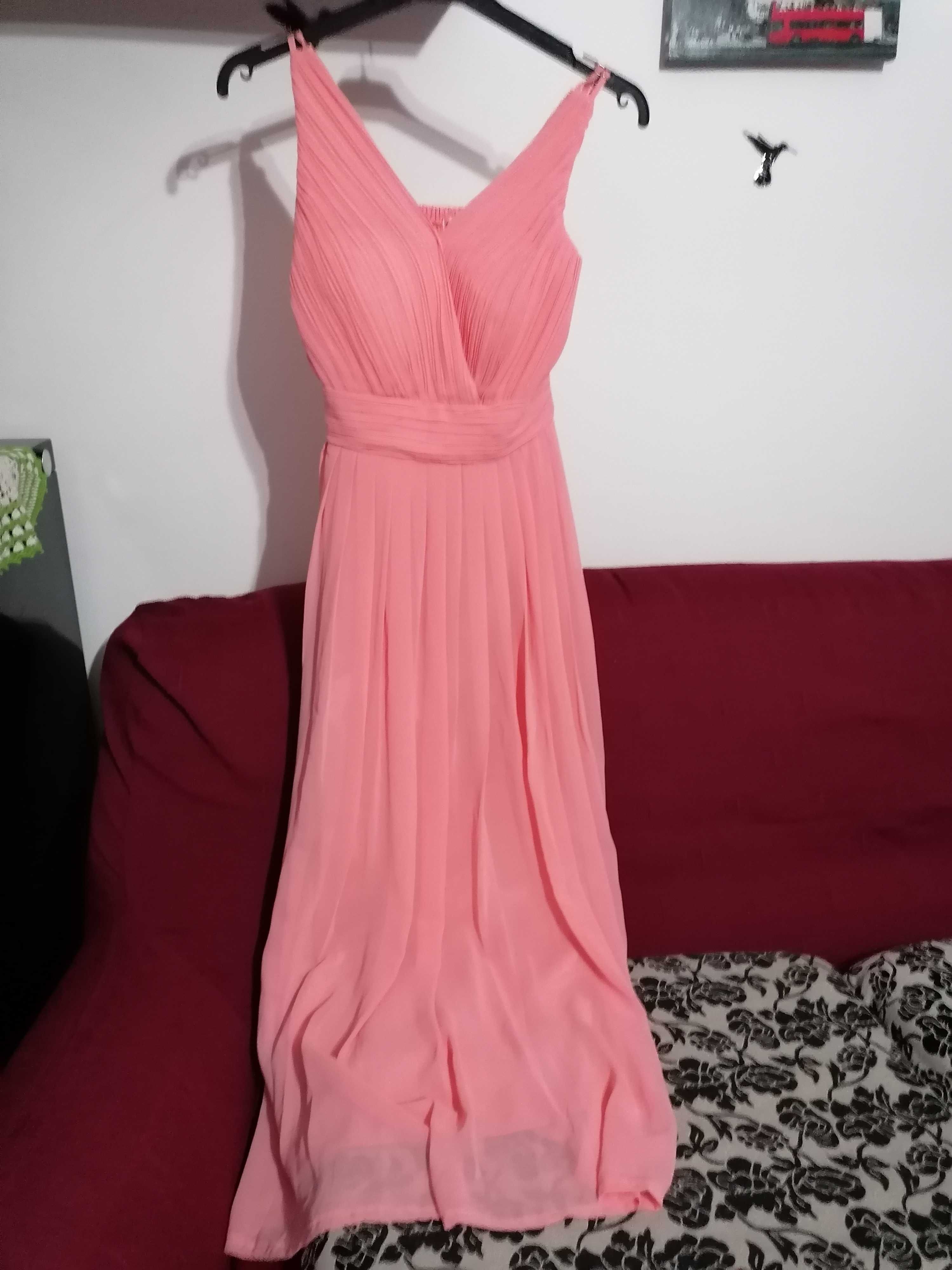 Vestido cerimónia Rosa