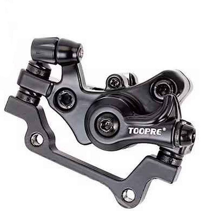 TOOPRE Zacisk Hamulcowy Hamulec Mechaniczny TYLNY  218g BLACK