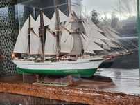 Model  hiszpanskiego żaglowca J.S. Elcano