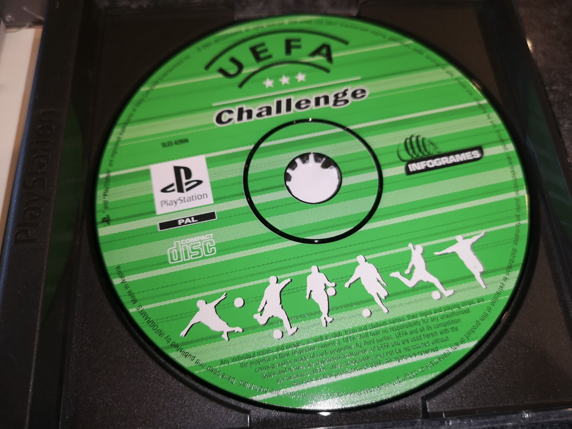 UEFA Challenge PSX PS1 gra ANG (płyta BDB+) kioskzgrami Ursus