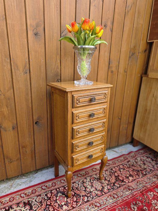 Mała komódka szafka komoda Ludwik szufladowa 38cm #2038 Stylowy Węgrów