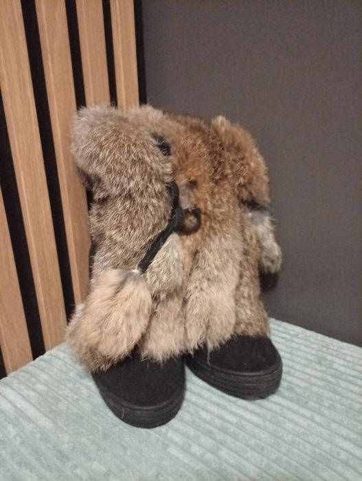 Botki skóra naturalna