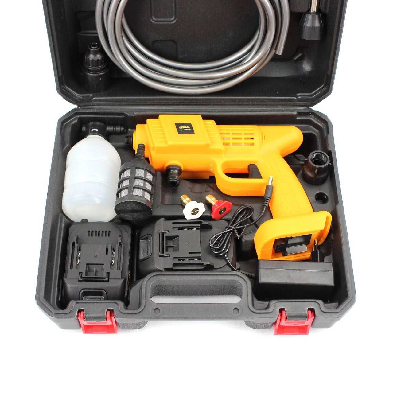 АКБ мийка DeWalt DeWalt DCPW560B (24V, 5Ah, 26bar) Ручна мийка Девольт