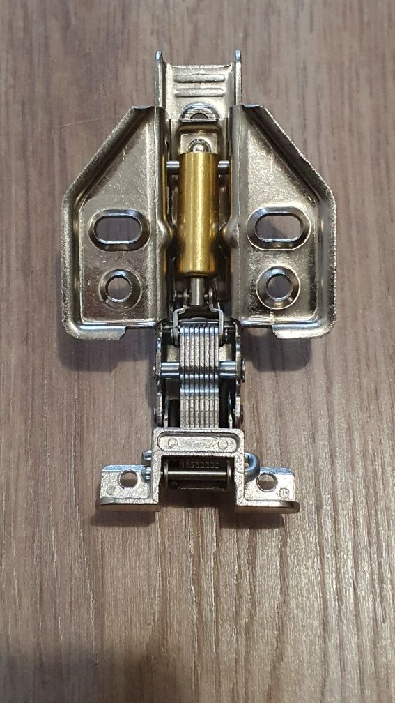 Dobradiças para móvel de cozinha com portas em alumínio e vidro