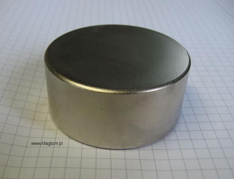 Magnes neodymowy 70x30 N38 160KG Mocne magnesy neodymowe