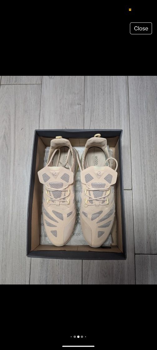 Sneakers ECCO bege novas