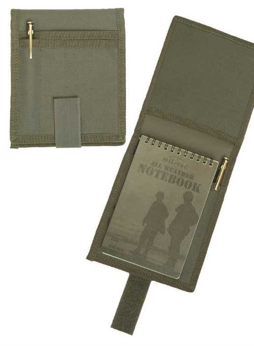 Всепогодний блокнот Mil-Tec, вологостійкий блокнот (два розміри)