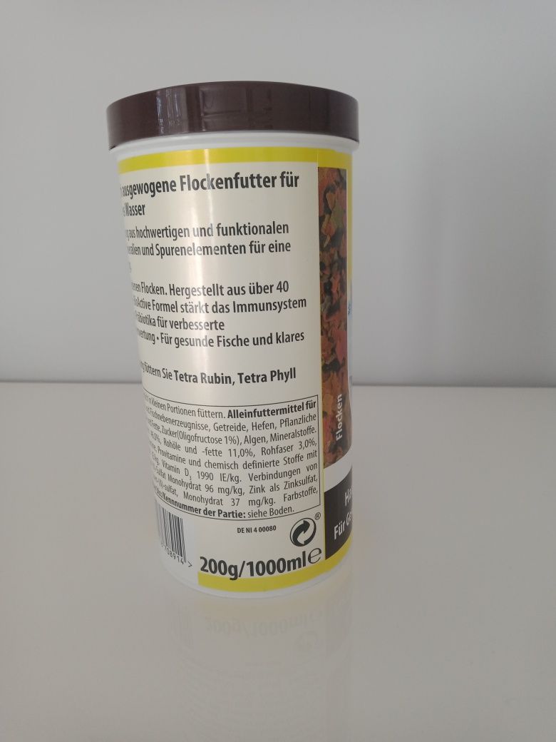 Pokarm dla rybek Tetra 200g 1000ml Tetra Min Flakes wysyłam