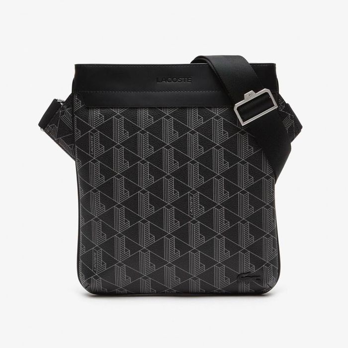Оригінал чоловіча сумка Lacoste Monogram | монограм