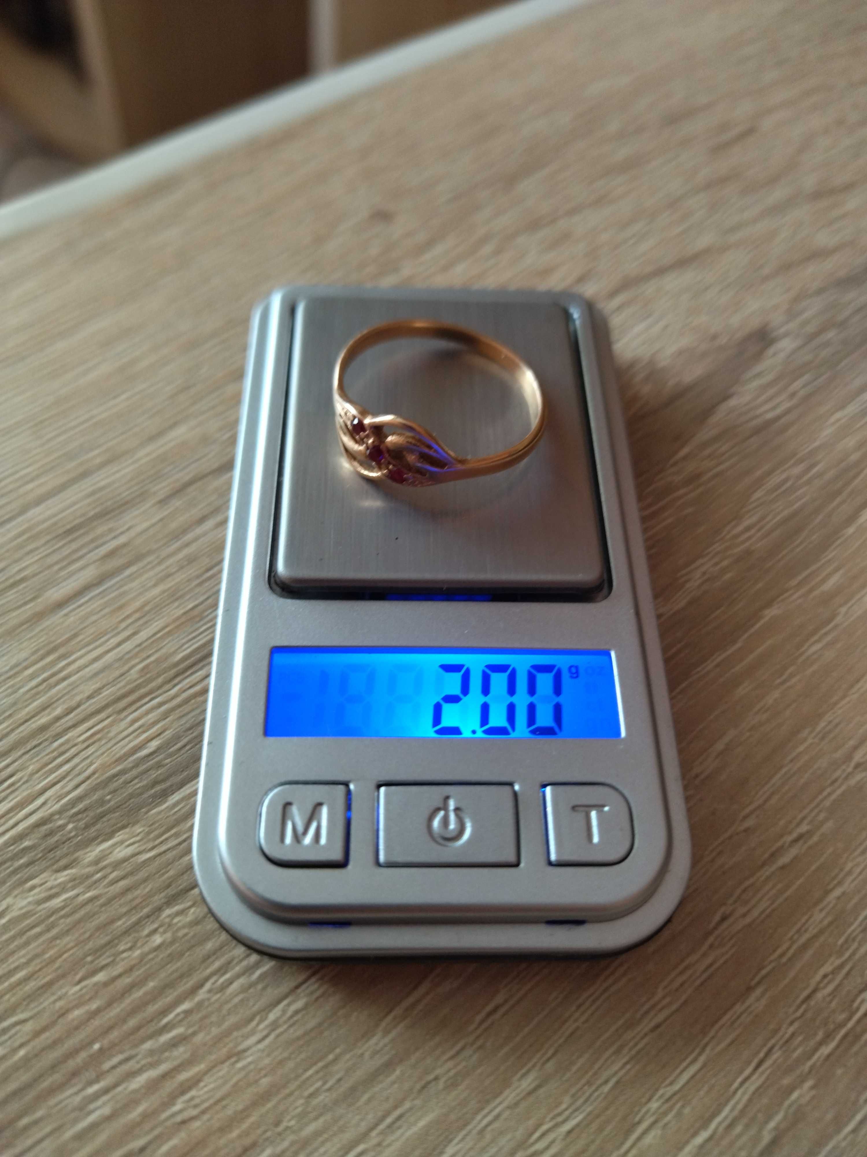Złoty pierścionek pr.583 (14k) 2,00g. rozmiar 18 stan bdb!!!