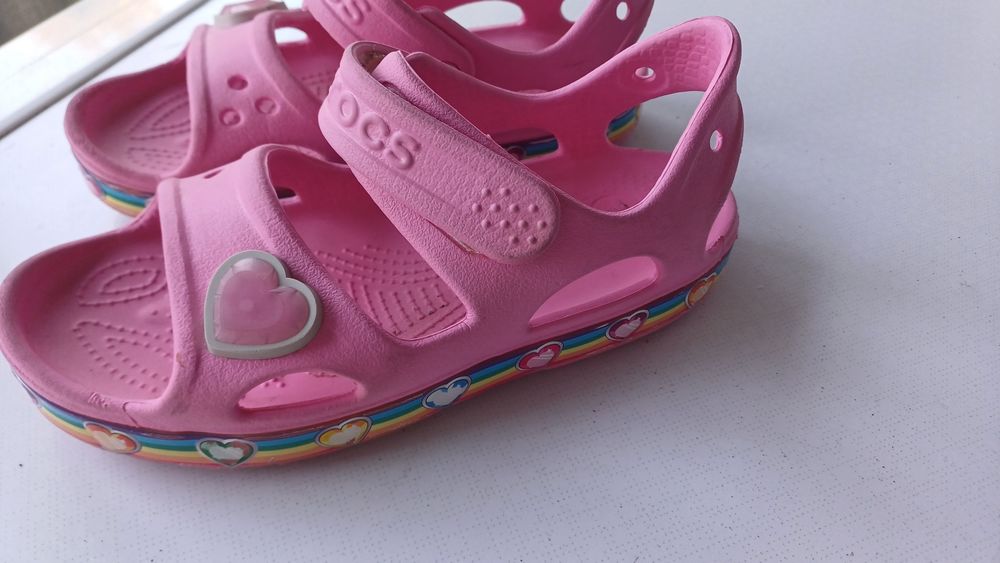 Crocs t.32-33 rosa