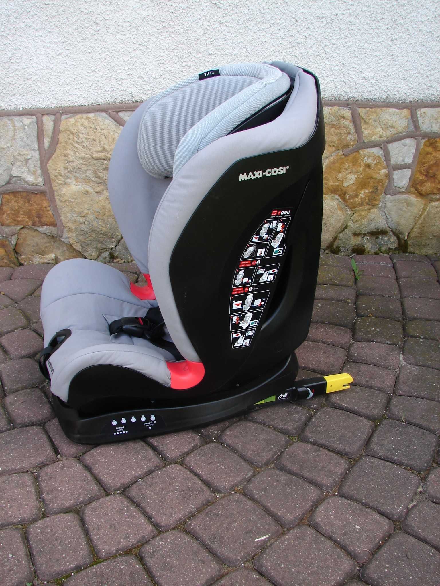 Maxi Cosi Titan fotelik sam 9-36 kg Nomadgrey Isofix