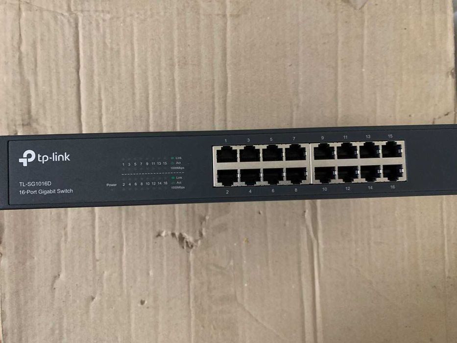 16-портовий гігабітний комутатор TP-Link TL-SG1016D