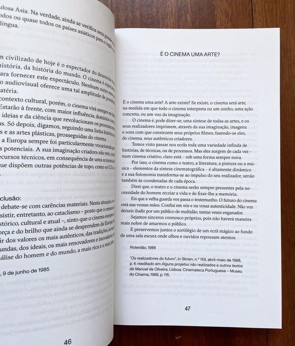 Manoel de Oliveira - Ditos e Escritos