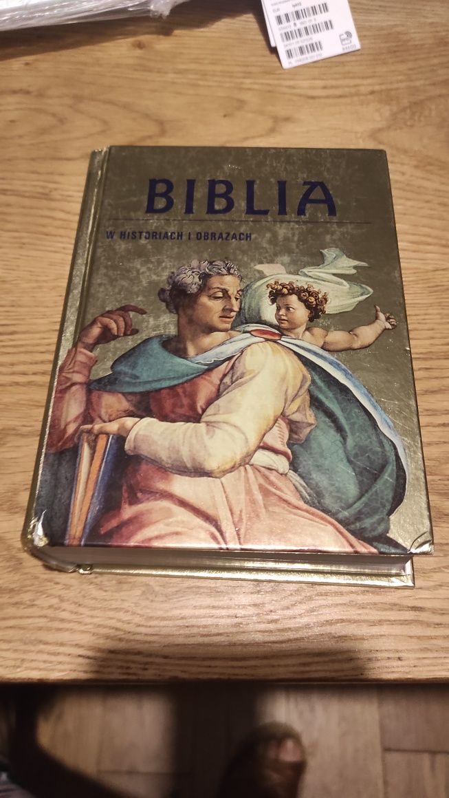 Biblia w historiach i obrazach. Piękne wydanie album.