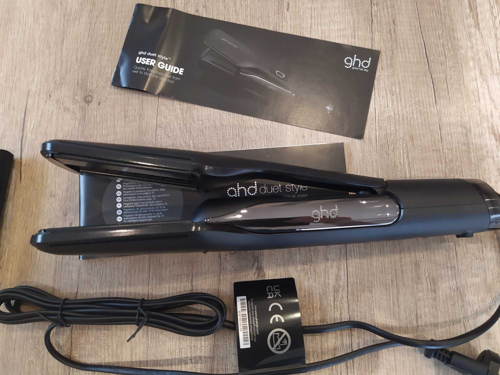 Ghd Duet Style Profesjonalna suszarka i prostownica do włosów 2w1 NOWA