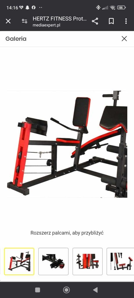 Atlas treningowy HERTZ Fitness