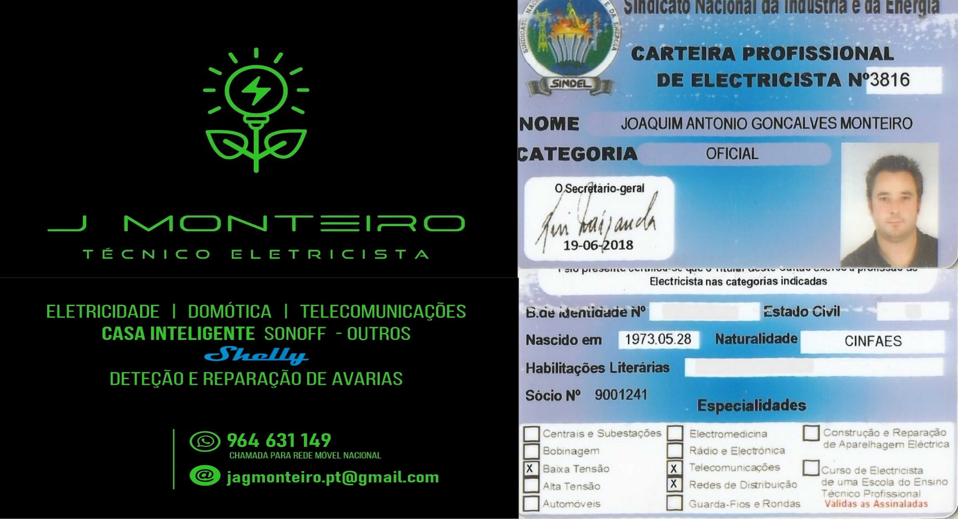 Eletricista residencial